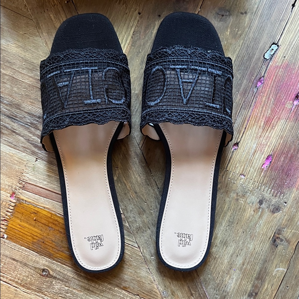 NIB Wild Fable Italian “Ciao” Lace Flats